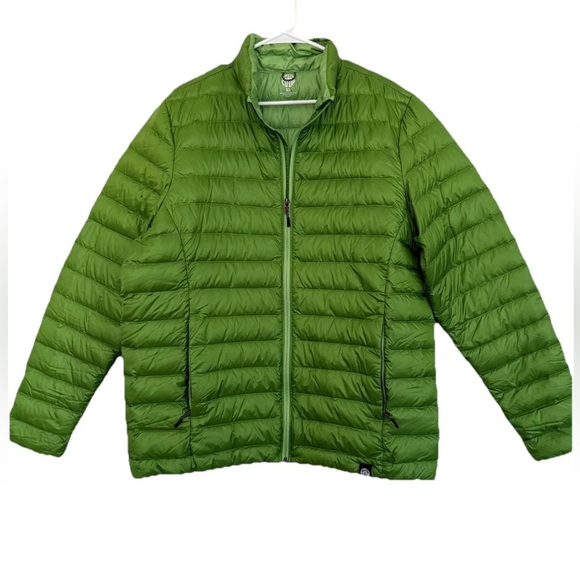 REI Co-Op Green Down Puffer Jacket XL Men’s Excellent Condition - Picture 5 of 12